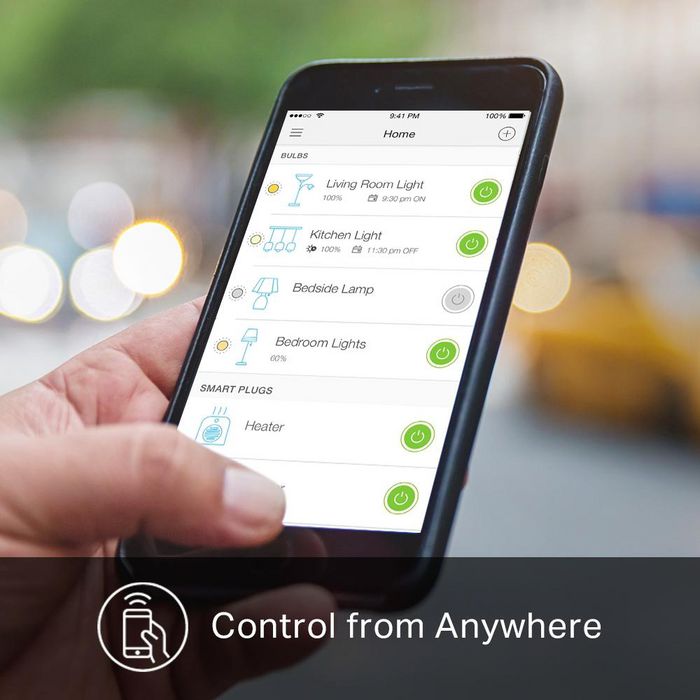 TP-Link Bombilla Inteligente Regulable E27, 10W, 800lm, 2700K, Wi-Fi 2.4GHz