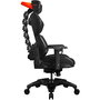 Cougar Terminator Gaming Chair Silla de Juego, Negro, Universal, 135 kg, 160-200 cm, Respaldo y Asiento Acolchados de Piel Sintética, Reposacabezas, 4D