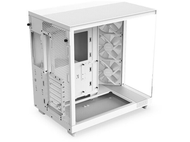 NZXT H6 Flow RGB Blanca Midi Tower sin Fuente 2xUSB 3.1 1xUSB-C Audio 3x120mm NZXT H6 Flow RGB Blanca Midi Tower sin Fuente 2xUSB 3.1 1xUSB-C Audio 3x120mm