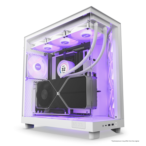 NZXT H6 Air Flow Midi Tower Blanco CC-H61FW-R1