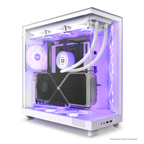 NZXT H6 Air Flow Midi Tower Blanco CC-H61FW-R1