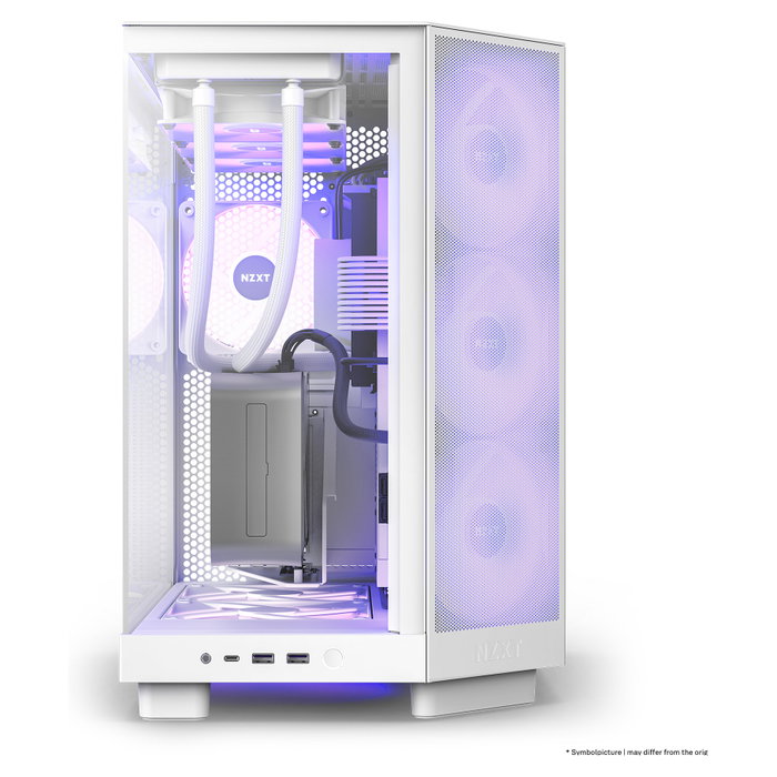 NZXT H6 Flow RGB Blanco