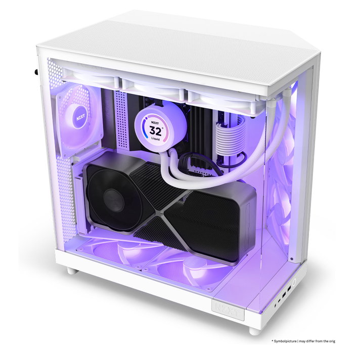 NZXT H6 Flow RGB Blanco