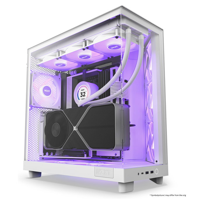 NZXT H6 Flow RGB Blanco