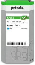 Prindo Cartucho de tinta cian PRIBLC3217CG Green