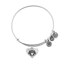 Alex And Ani Pulsera Corazón Flor Loto A15EB01SS