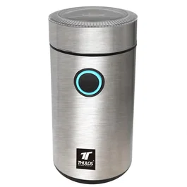 Thulos TH MC40SS Molinillo de Café Eléctrico 150W, 40g Capacidad, para Granos de Café y Especias Secas con Cuchillas de Acero Inoxidable