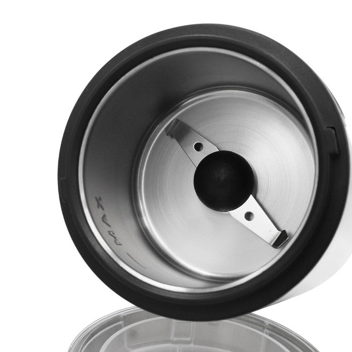 Thulos TH-MC40SS Molinillo de Café, Acero Inoxidable, Capacidad 40 g, 150 W, para Granos de Café y Especias