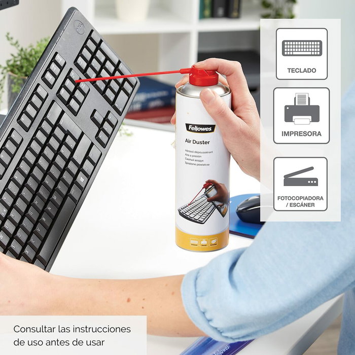 Fellowes Spray de Aire a Presión sin HFC 350ml Fellowes Spray de Aire a Presión sin HFC 350ml