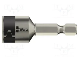 WERA Punta de destornillador vaso 6 ángulos 1/4 pulgada HEX 13mm