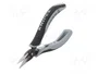 KNIPEX Alicates de punta semiredonda ESD 130 mm