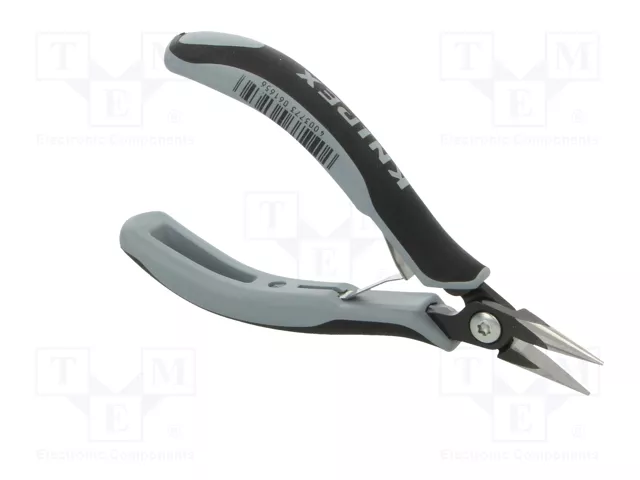 KNIPEX Alicates de punta semiredonda ESD 130 mm