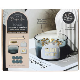The Concept Factory Kit Hacer Vela Piedras Doradas
