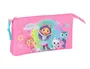 Safta Portatodo Triple Gabby's Dollhouse Confetti