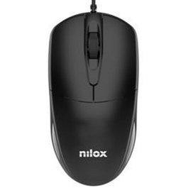Nilox Ratón Óptico MOUSB1011 Negro