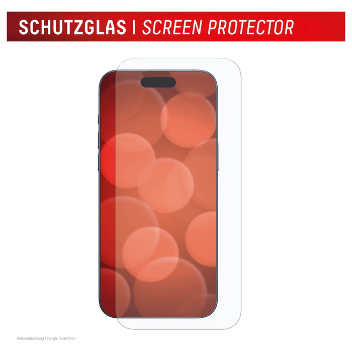 Displex Protector de pantalla de vidrio templado para iPhone 16 Pro Max