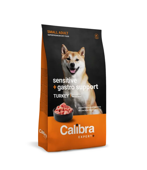 Calibra Dog Expert+ Adult Small Sensitive & Gastro Support 1.5kg Calibra Dog Expert+ Adult Small Sensitive & Gastro Support 1.5kg