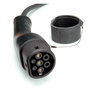 ROLINE 19080027 Cable de Carga EV Tipo 2-3 Fases 22 kW 32 A 480 V 7,5 m IP54 IP65 Negro con Funda de Transporte