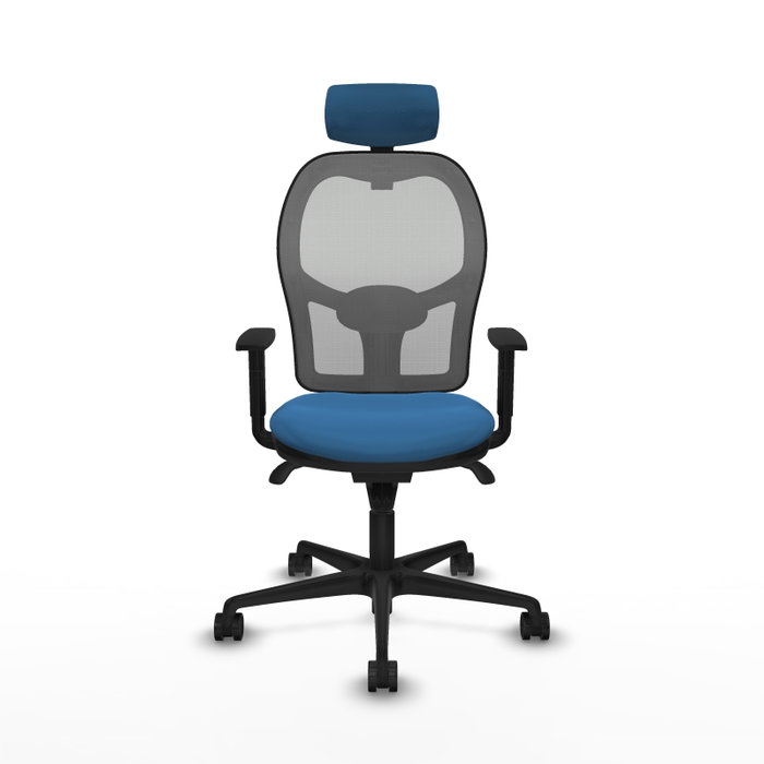 PIQUERAS Y CRESPO Silla de oficina Jorquera Azul claro y Gris PIQUERAS Y CRESPO Silla de oficina Jorquera Azul claro y Gris