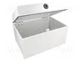 FIBOX Carcasa de pared CAB de policarbonato gris