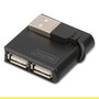Digitus Hub USB 2.0 de 4 Puertos, Negro