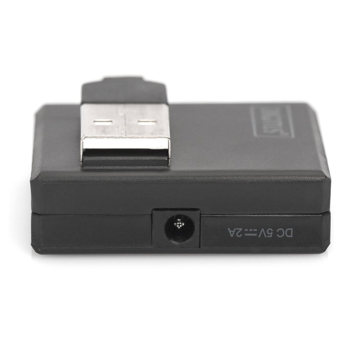 Digitus Hub USB 2.0 de 4 Puertos, Negro Digitus Hub USB 2.0 de 4 Puertos, Negro
