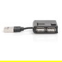 Digitus Hub USB 2.0 de 4 Puertos, Negro
