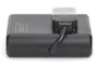 Digitus DA-70217 Hub USB 2.0 Compacto Negro de 4 Puertos, Interfaz de 480 Mbit/s para Conectar hasta 4 Dispositivos, Compatible con PC y Mac, Plug and Play