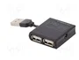 Digitus Hub USB 2.0 de 4 puertos DA-70217 Negro