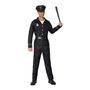Disfraz Oficial de Policía para Adulto - Traje Completo de 4 Piezas - Negro