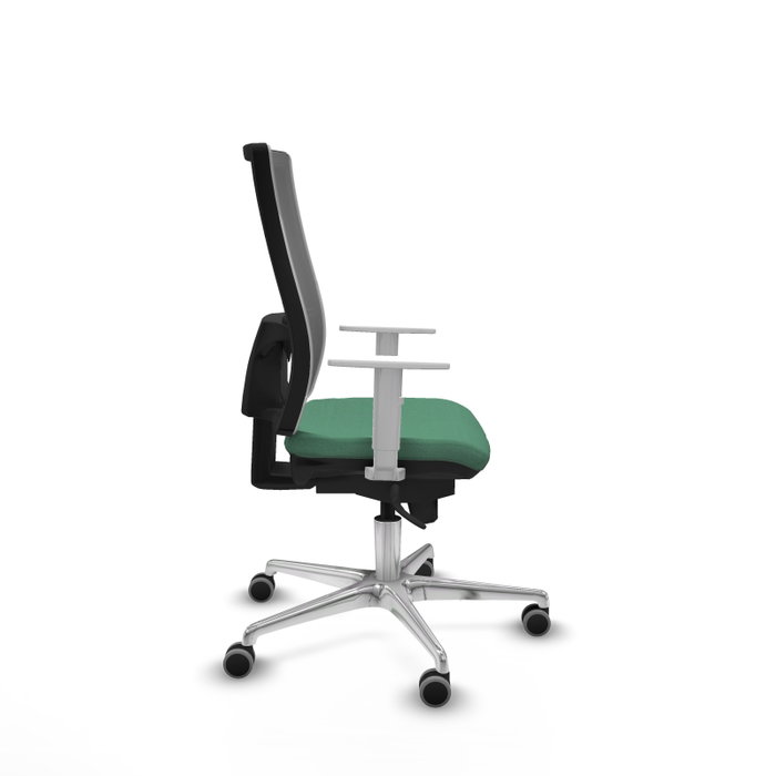 PIQUERAS Y CRESPO Silla de oficina Horna Verde esmeralda y Gris PIQUERAS Y CRESPO Silla de oficina Horna Verde esmeralda y Gris