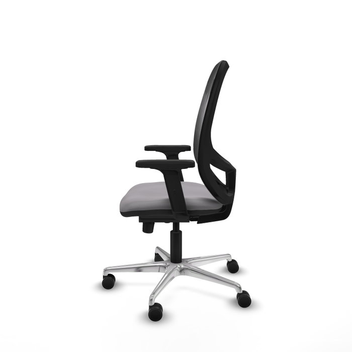 PIQUERAS Y CRESPO Silla de oficina Cilanco con mecanismo Sincro, Gris y Negro PIQUERAS Y CRESPO Silla de oficina Cilanco con mecanismo Sincro, Gris y Negro