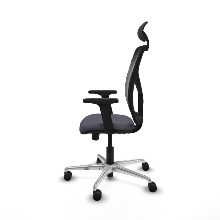 PIQUERAS Y CRESPO Silla de oficina Motilla con mecanismo Sincro/Traslack Gris oscuro y Negro PIQUERAS Y CRESPO Silla de oficina Motilla con mecanismo Sincro/Traslack Gris oscuro y Negro
