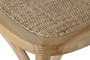 DKD Home Decor Silla Vintage Medallón Fuyan Marrón Claro Apilable 42x96x45 cm (2 Unidades)
