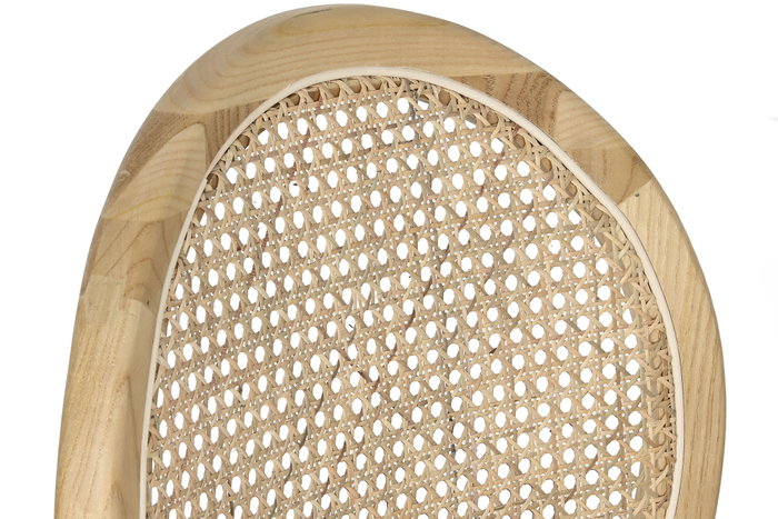 DKD Home Decor Silla Vintage Medallón Fuyan Marrón Claro Apilable 42x96x45 cm (2 Unidades)