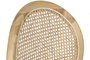 DKD Home Decor Silla Vintage Medallón Fuyan Marrón Claro Apilable 42x96x45 cm (2 Unidades)