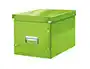 Leitz Caja Click&Store Cúbica Grande Verde 320x360x310 mm Contenedor Plegable 30L