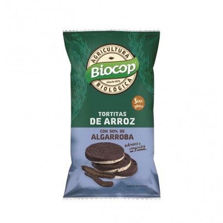 BIOCOP Tortitas de Arroz con Algarroba BIO