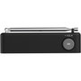 Kenwood CR-M25DAB Radio DAB+ Portátil con Bluetooth y Alerta ASA, Gris
