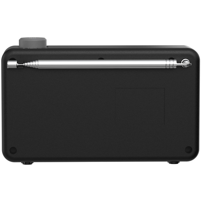 Kenwood CR-M25DAB Radio DAB+ Portátil con Bluetooth y Alerta ASA, Gris