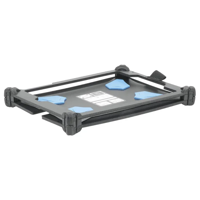 Mobilis 050005 Funda Rígida con Portabolígrafo y Tirante para Samsung Galaxy Tab S2 24.6 cm (9.7") - Negro, Resistente a Golpes