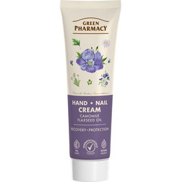 Green Pharmacy Crema de Manos y Uñas con Camomila y Aceite de Linaza 100 ml