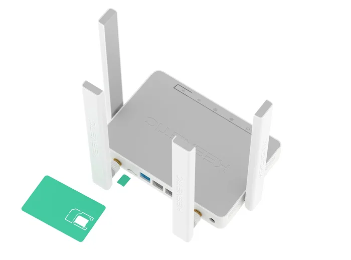 Keenetic Explorer 4G KN-4910-01-EU AX1800 Mesh Wi-Fi 5 4G+ Router Keenetic Explorer 4G KN-4910-01-EU AX1800 Mesh Wi-Fi 5 4G+ Router