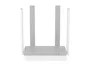 Keenetic Explorer 4G Router Módem 4G Wi-Fi 5 AC1200 Doble Banda (2.4GHz/5GHz) Malla, 4 Puertos Fast Ethernet, Referencia KN-4910, Color Gris y Blanco