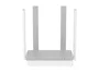 Keenetic Explorer 4G Router Módem 4G Wi-Fi 5 AC1200 Doble Banda (2.4GHz/5GHz) Malla, 4 Puertos Fast Ethernet, Referencia KN-4910, Color Gris y Blanco