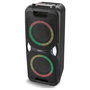 Medion PE-1 Pure Party Lautsprecher 50W RMS Bluetooth 5.4 Negro Altavoz para Fiestas con LED y Micrófono