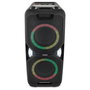 Medion PE-1 Pure Party Lautsprecher 50W RMS Bluetooth 5.4 Negro Altavoz para Fiestas con LED y Micrófono