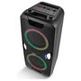 Medion PE-1 Pure Party Lautsprecher 50W RMS Bluetooth 5.4 Negro Altavoz para Fiestas con LED y Micrófono