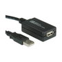 Value Cable de extensión USB 2.0 activo con repetidor 12 m Negro