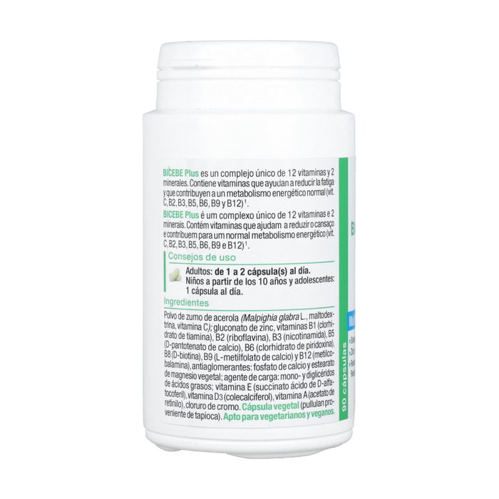 Nutergia Bicebe Plus 90 Cápsulas